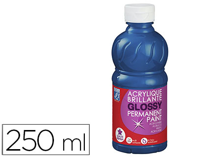 [301256] PINTURA ACRILICA L&B BRILLO AZUL PRIMARIO BOTE DE 250 ML