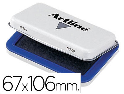 [1 A] TAMPON ARTLINE Nº1 AZUL 67X106 MM