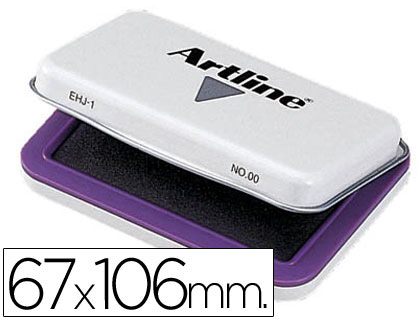 [1 VI] TAMPON ARTLINE Nº1 VIOLETA 67X106 MM